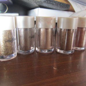 Five sparkle eyeshadows PROFUSION new beautiful colors lot of 5